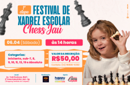 1 Etapa Festival de Xadrez Escolar Chess Ja